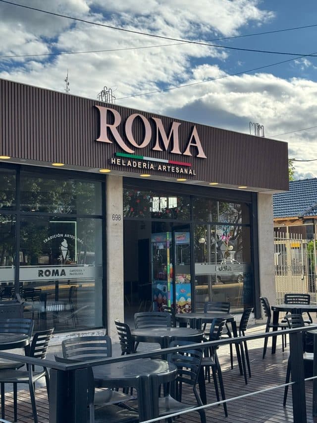 Fachada de Roma Heladería Artesanal